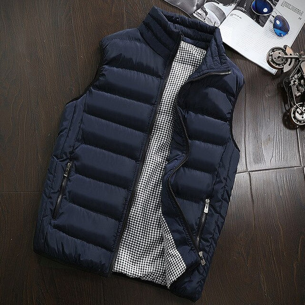 Fashion Men Sleeveless Jacket Winter Vest – Kaaum