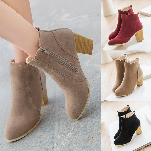 Spring Autumn Ankle Women Boots – Kaaum