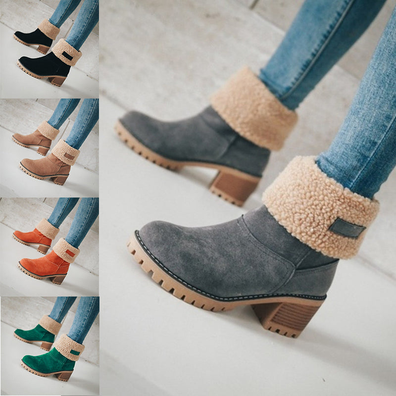 wedge snow booties