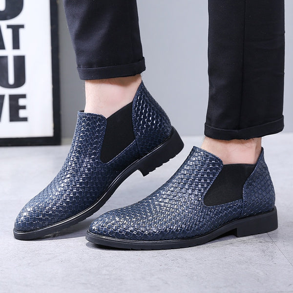 Shoes - Fashion Mens Leather Business Office Dress Shoes – Kaaum