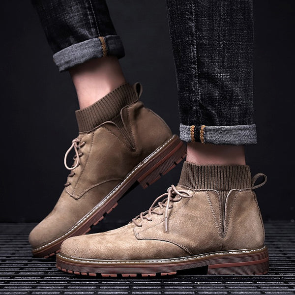 mens suede ankle boots