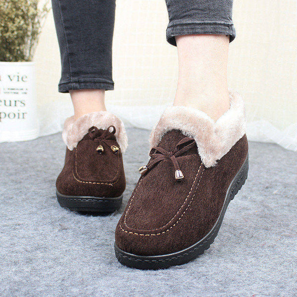 warm slip on shoes womens