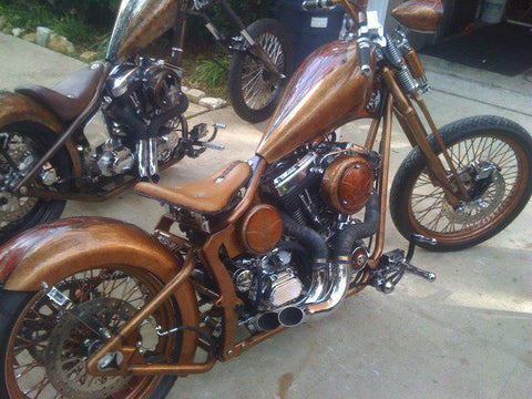 drop seat bobber frame