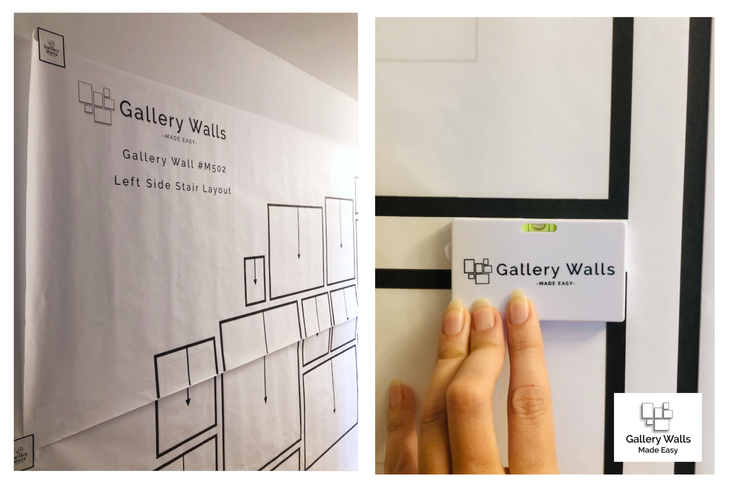 Gallery Wall Template How-To by Gallery Walls Made Easy