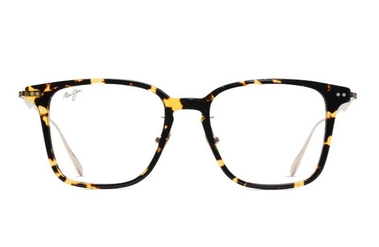 MAUI JIM EYEGLASSES MJO2237-10 BROWN TORTOISE GOLD FRAME 50-19-146MM - Like New