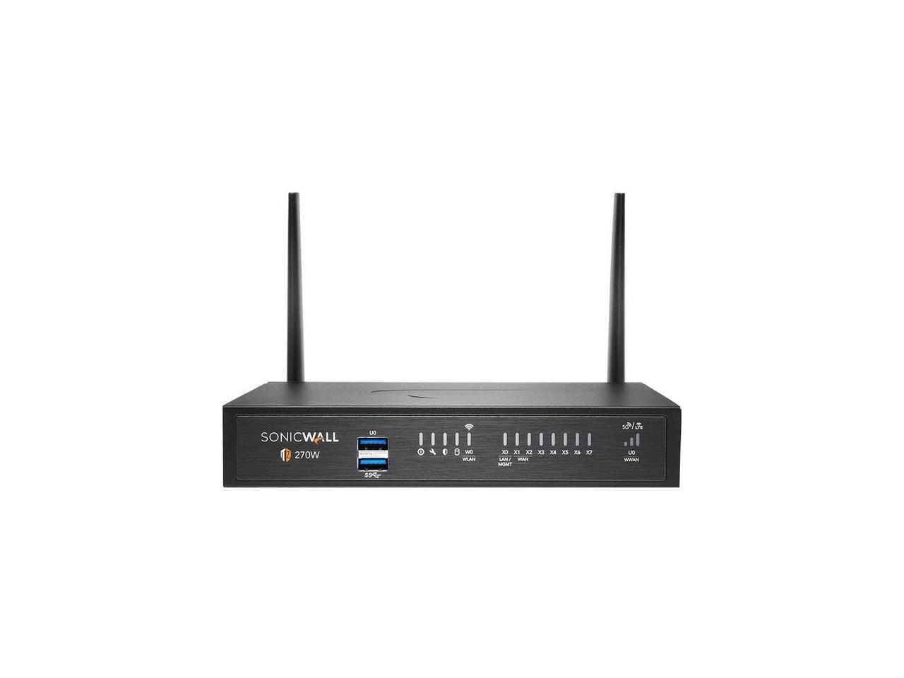 SonicWall TZ270W Firewall (Gen 7) Wireless-AC Totalsecure - Threat Edition - 1