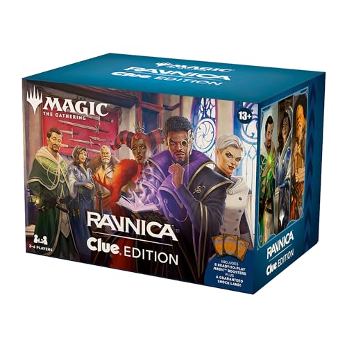 Magic: The Gathering Ravnica: Clue Edition - 3-4 Player Murder Mystery - Brand New