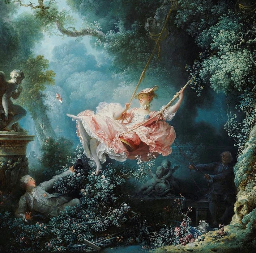 the swing painting by fragonard
