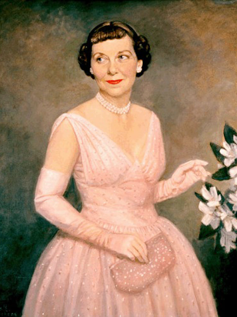 mamie eisenhower pink inaugural ball gown