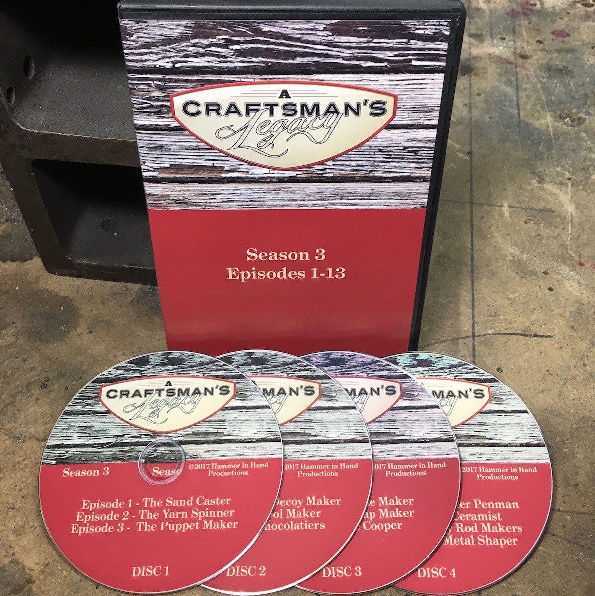 A Craftsman's Legacy, Season 3 DVD Set - A Craftsman's Mercantile
