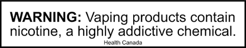 Nicotine Warning - Health Canada