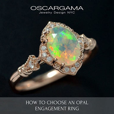 opal wedding ring