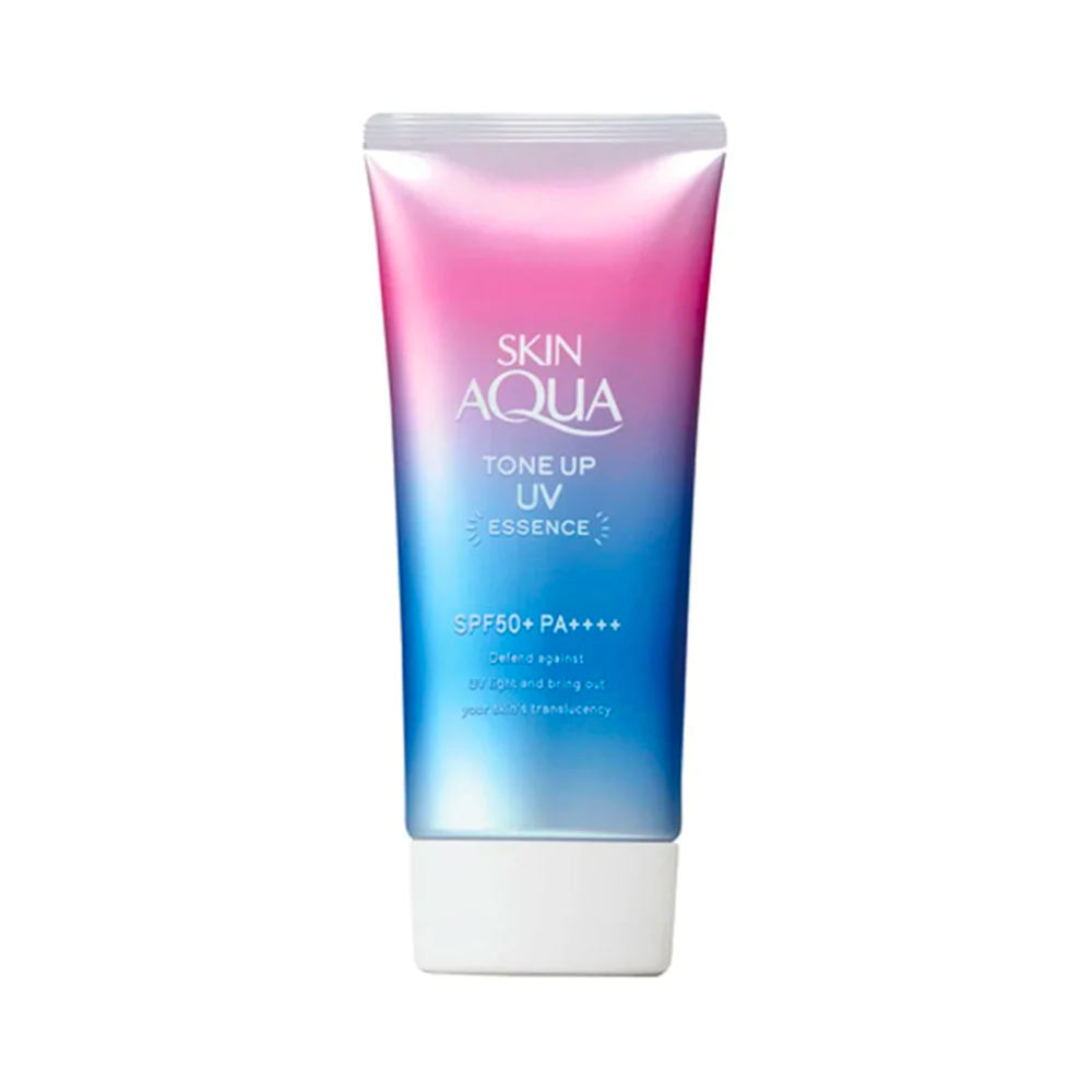 ROHTO Skin Aqua Tone-up UV Essence 80g #Lavender