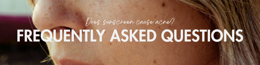Sunscreen FAQ - Little Urchin Sunscreen | Natural sunscreen | Does sunscreen cause acne