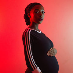 pregnancy women in sports top