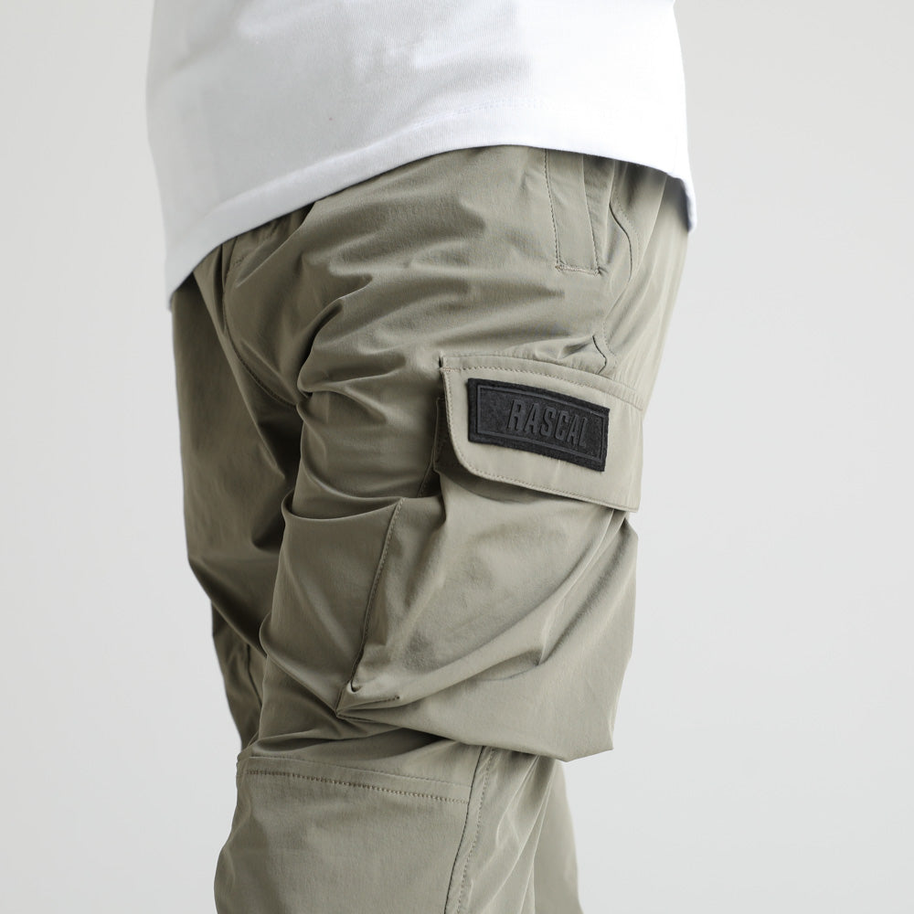 Boys Khaki Drawstring Cuffed Cargo Trousers | New Look