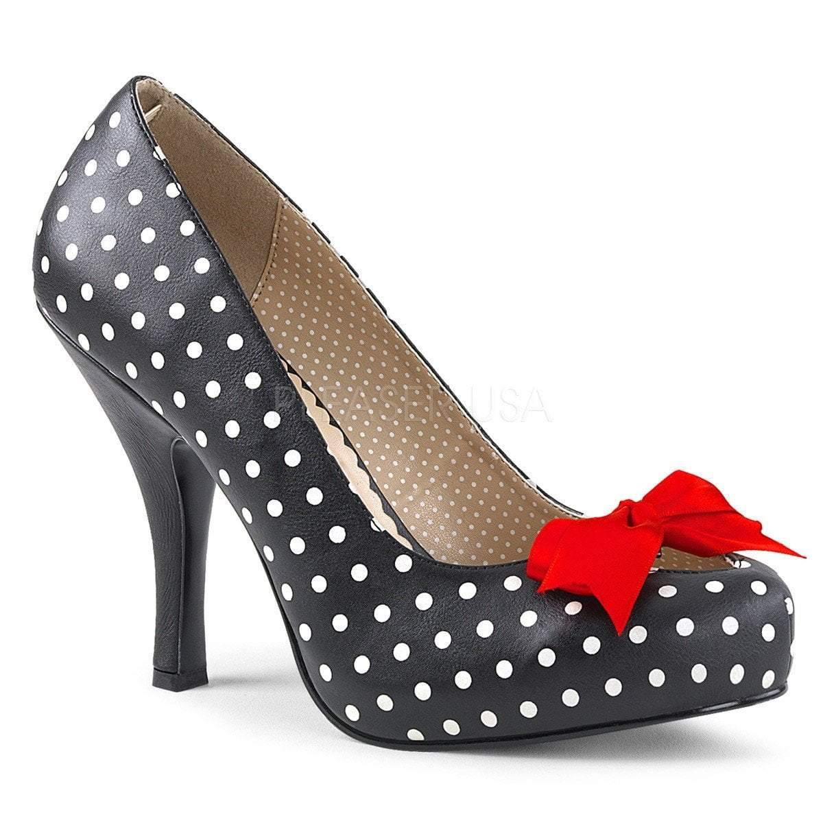 polka dot court shoes