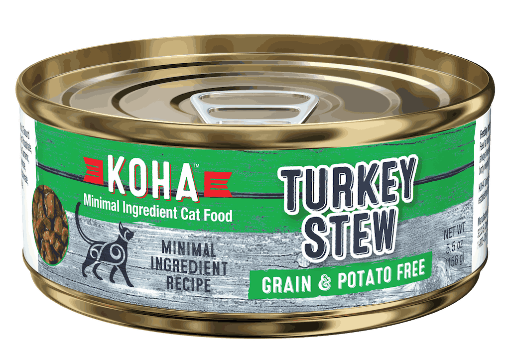 Koha Minimal Ingredient Turkey Stew for Cats