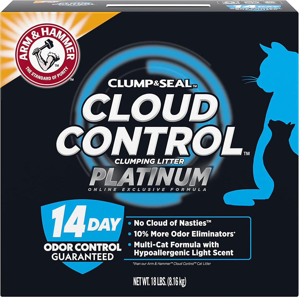 Arm & Hammer Clump & Seal Cloud Control Clay Cat Litter