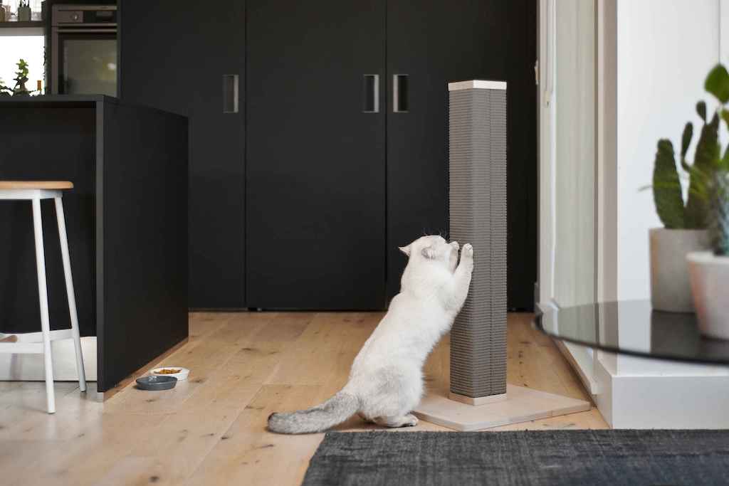 Zip Modern scratching post by tuft + paw