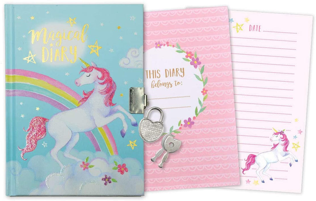 Jewelkeeper Cool Girls Rainbow Design Writing Kit, Girls Stationery Paper  Letter Set, Stickers, Envelope Seals 
