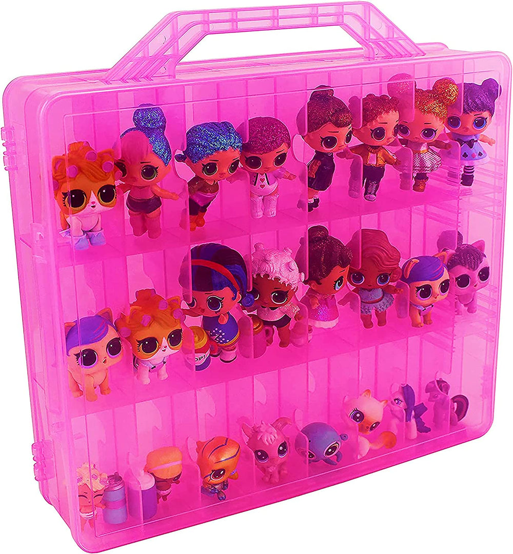 Bins & Things Toy Storage Organizer and Display Case Compatible with LOL  Dolls, Shopkins and LPS Figures - Portable Adjustable Box w/Carrying  Handle, Toys & Games -  Canada
