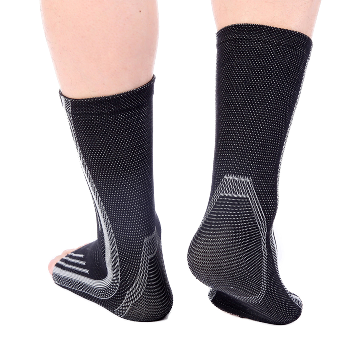 Ankle Brace Compression Support Sleeve for Plantar Fasciitis Achilles ...