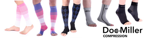 Doc Miller Compression Socks or Sleeves