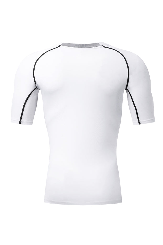 NOOZ Mens Compression Short Sleeve T-Shirt Active shirt Active