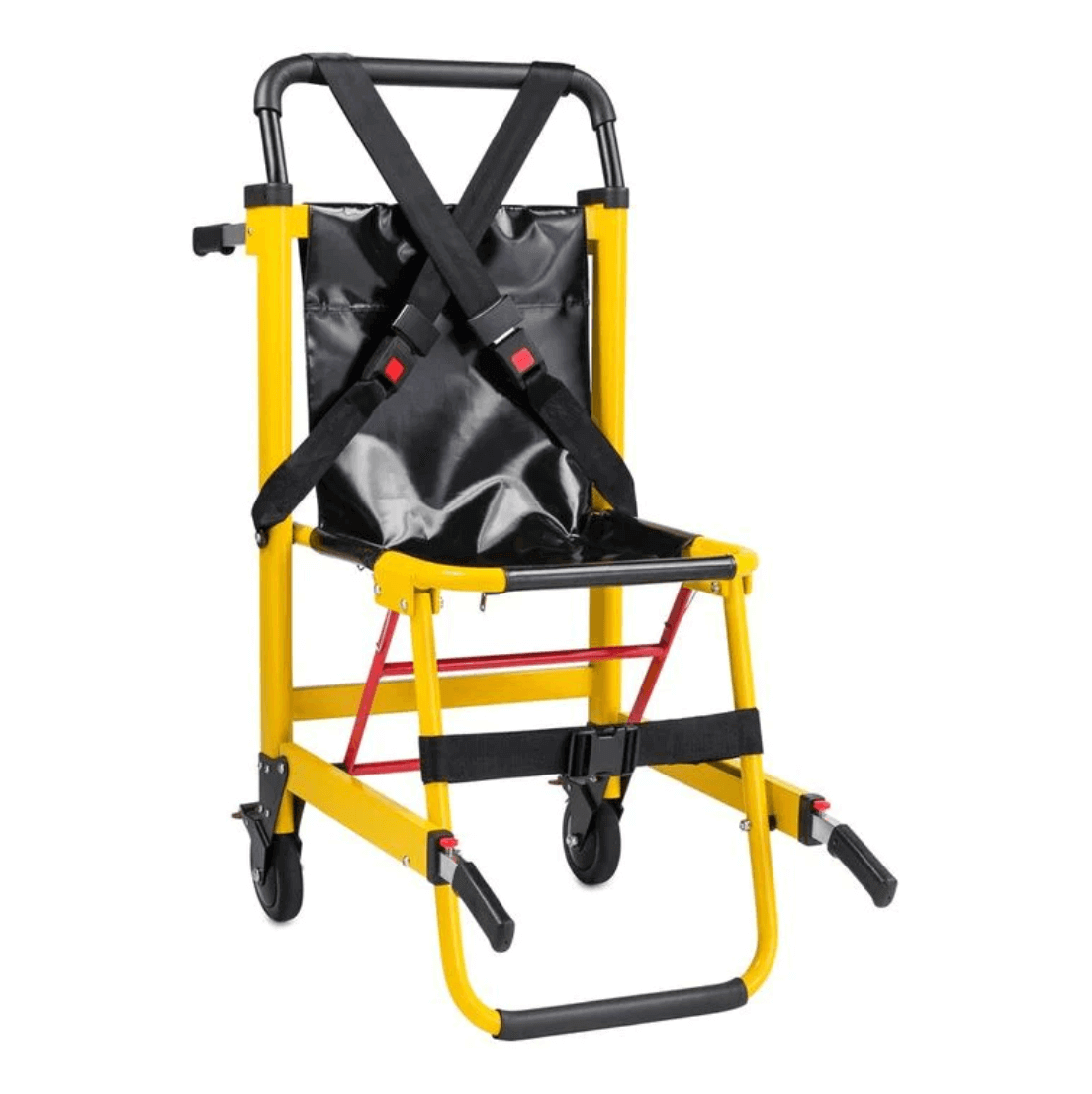LINE2design 2-Wheel Deluxe Evacuation Folding Stair Chair - Ideal for EMS/Ambulance Transport