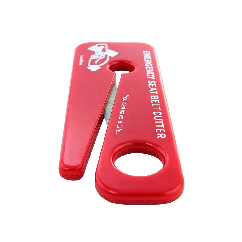 Line2design Seat Belt Cutters Rescue Lifesaver Ems Tools Red 4 Pack