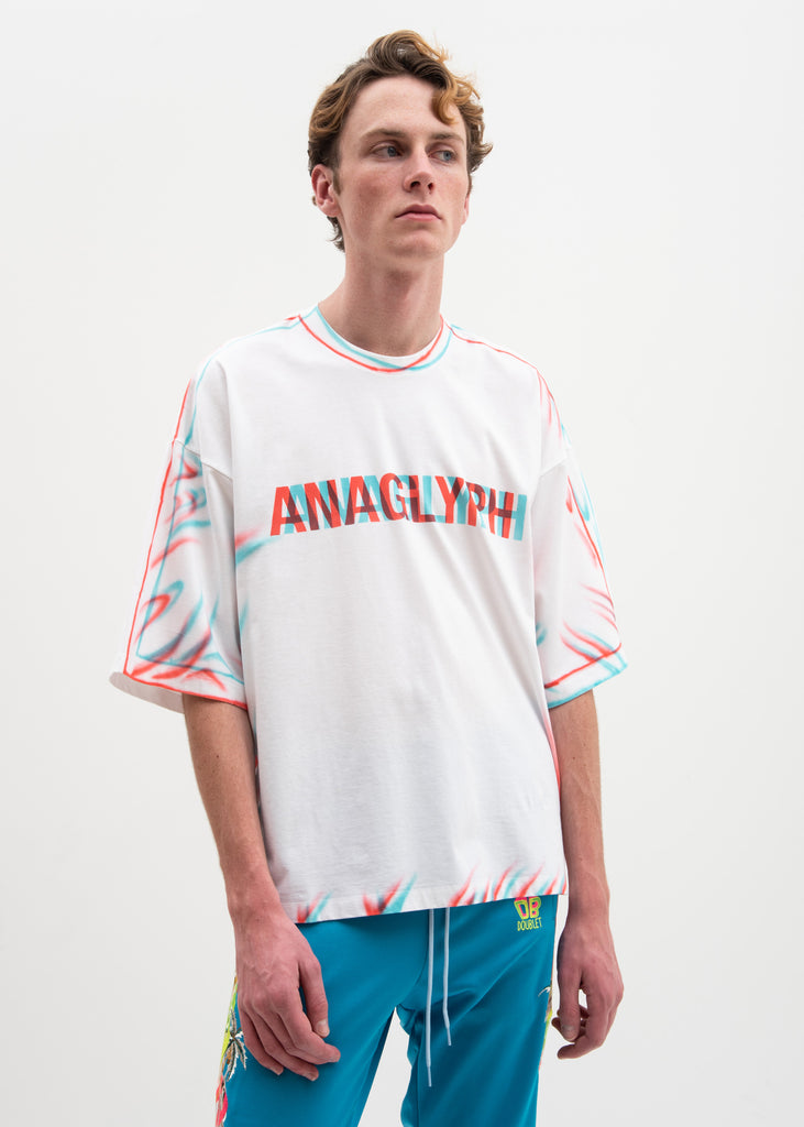 doublet ANAGLYPH HAND-PAINTED Tシャツ | hartwellspremium.com