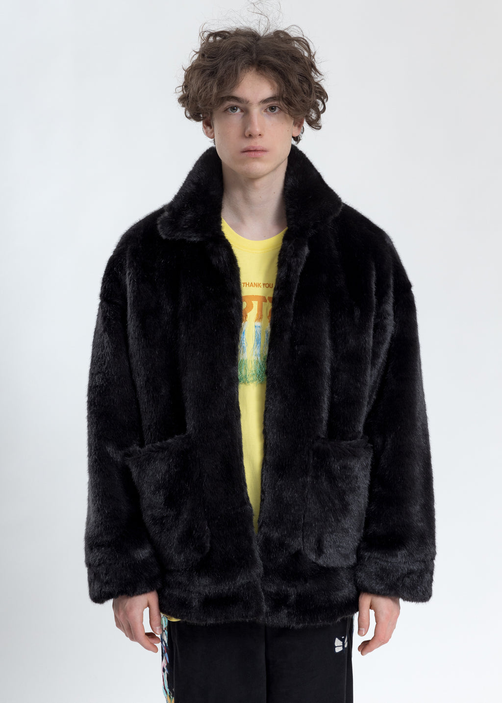 Doublet Hand-Painted Fur Jacket+del-pa.de