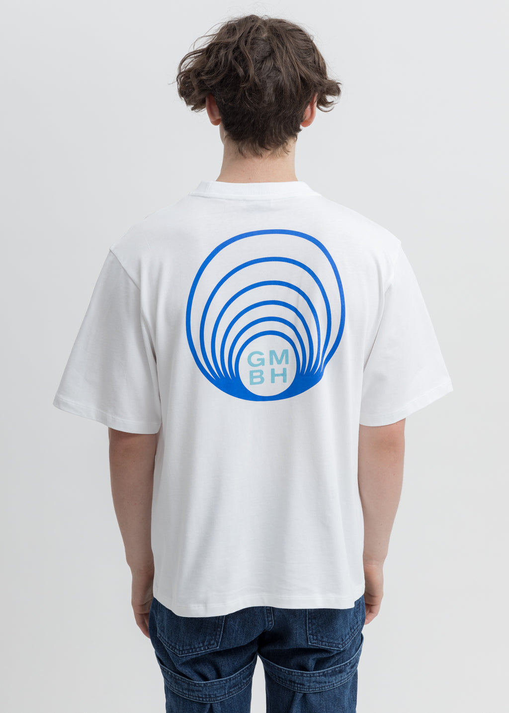 017 Shop | GmbH White Screen Print T-Shirt