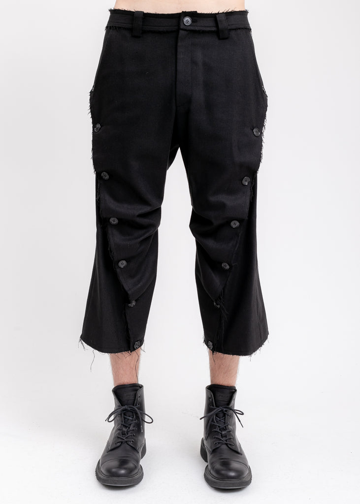 HYEON carrot pants dot/black - パンツ