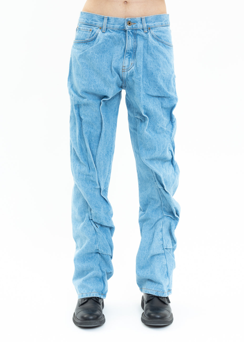 017 Shop | Y/Project Ice Blue TORNADO Jeans