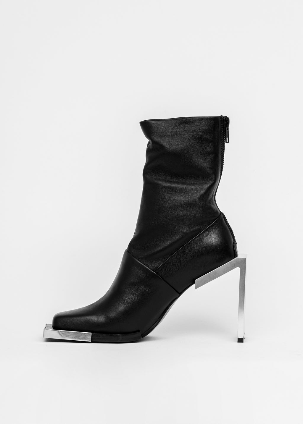 017 Shop | Heliot Emil Black Leather Ankle Boots