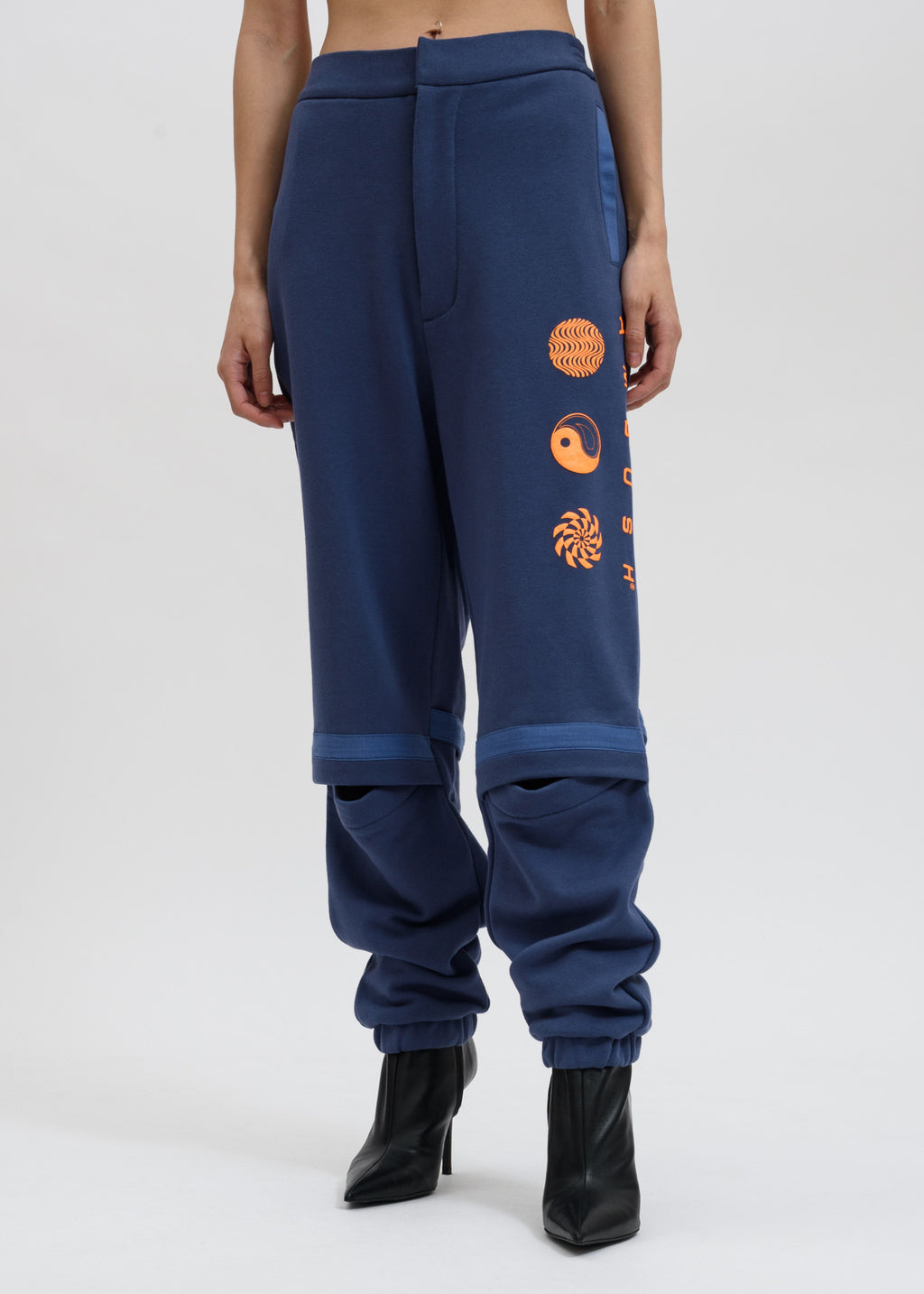 patchwork sweatpants