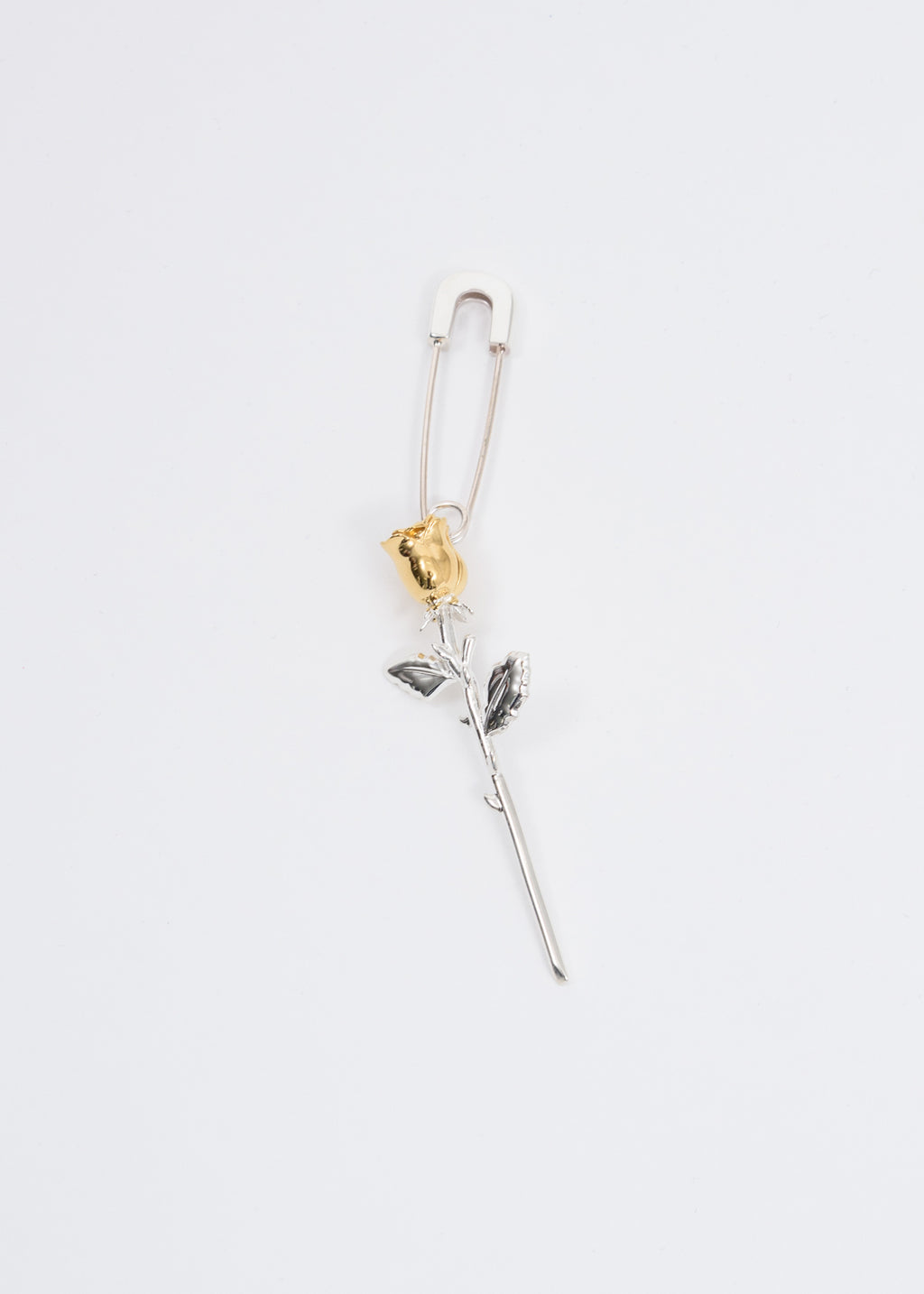 017 Shop | Ambush Silver Rose Charm Earring