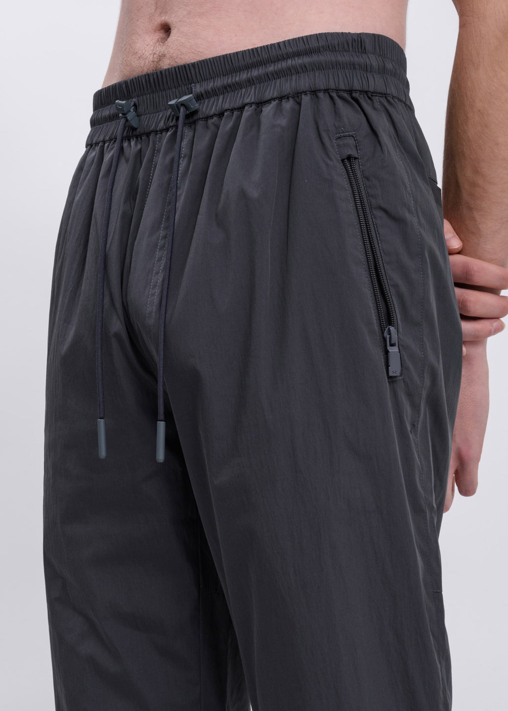 017 Shop | C2H4 Dark Grey Side Pockets Track Pants