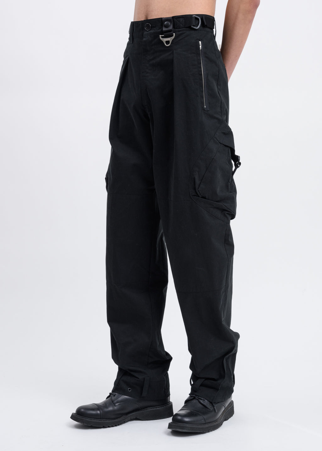 017 Shop | Hyein Seo Black Military Cargo Pants