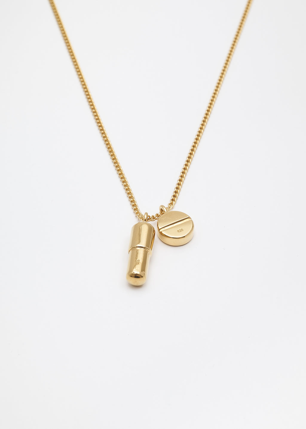 017 Shop | Ambush Gold Pill Charm Necklace
