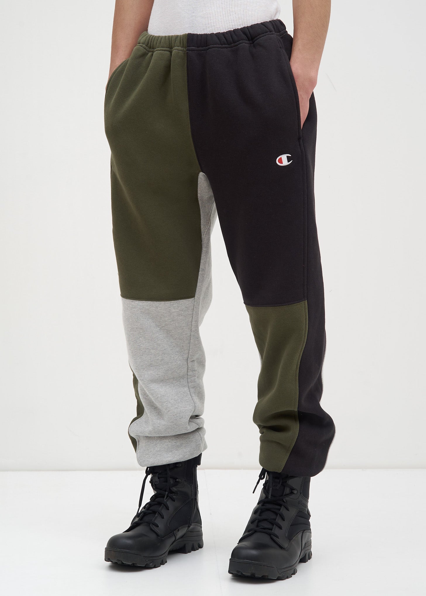 champion colorblock sweatpants