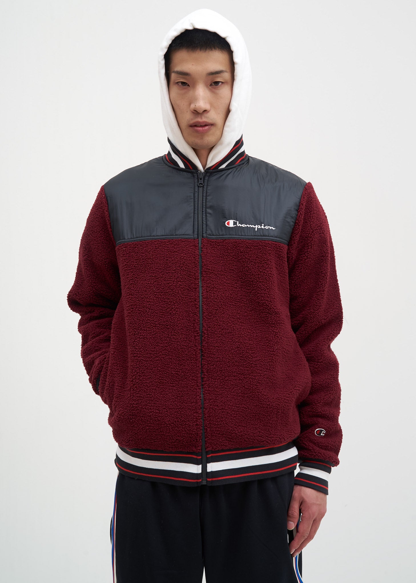 champion berry track jacket