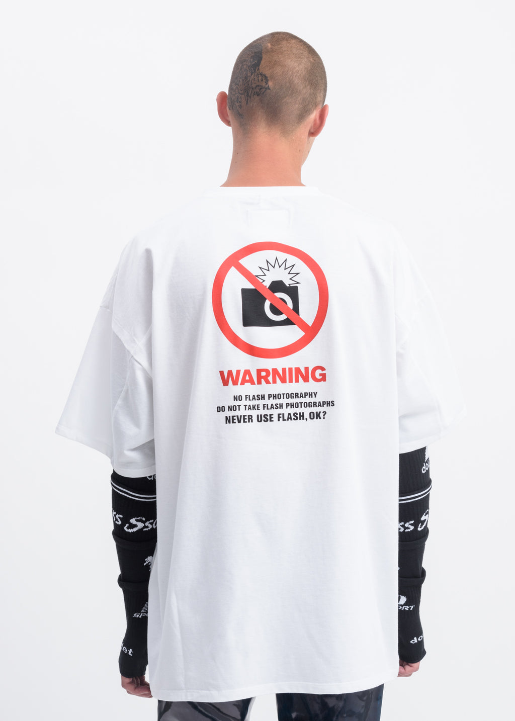 017 Shop | Doublet White Polaroid Film T-Shirt