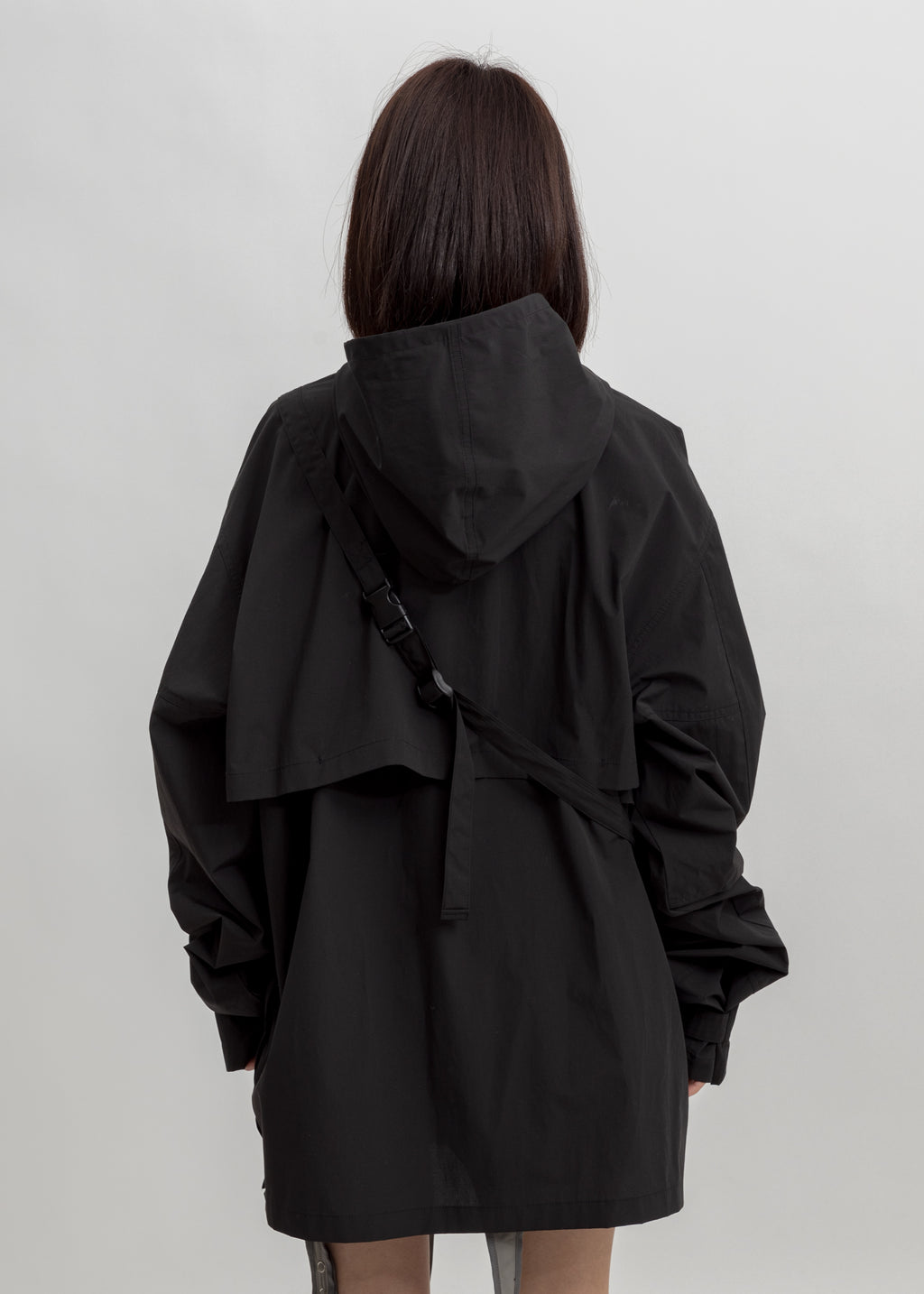 017 Shop | Hyein Seo Black Packable Anorak