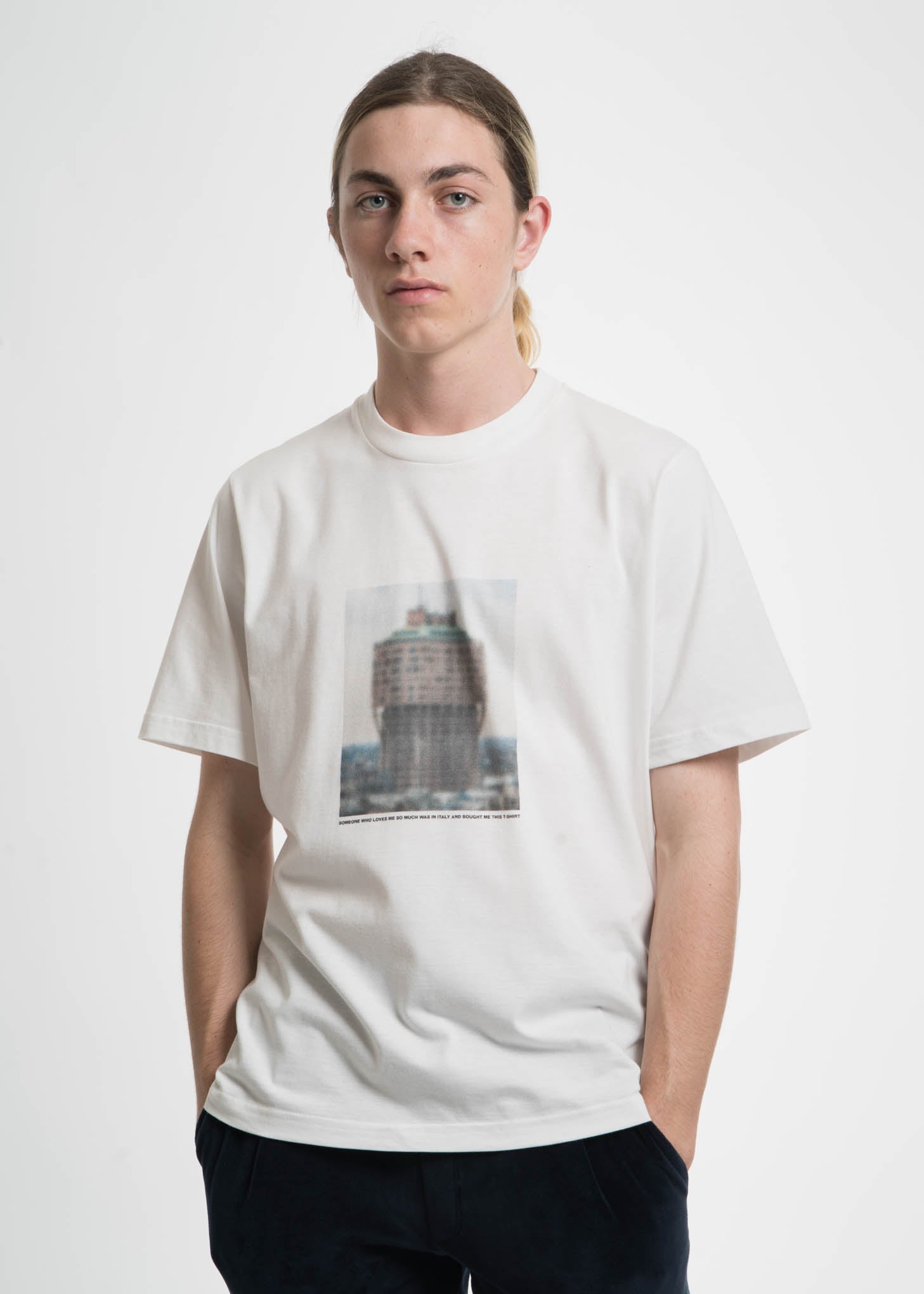 White Torre Velasca T-Shirt – 017 Shop