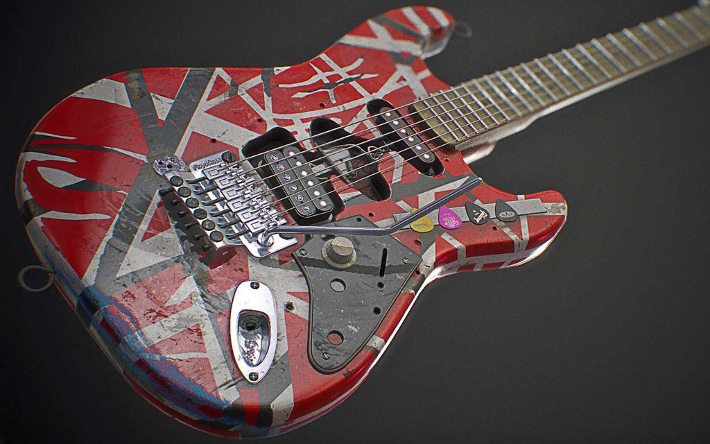 EVH Eddie Van Halen Frankenstrat Iron Age Guitar Accessories