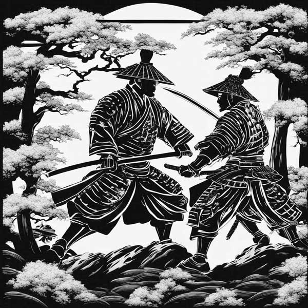Miyamoto Musashi was born in 1584 and became one of Japan's most renowned swordsmen