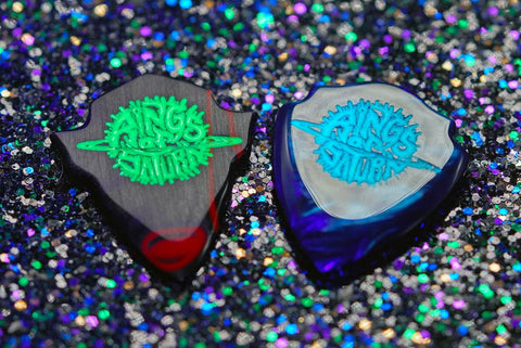 personalized guitar picks by Iron Age 4